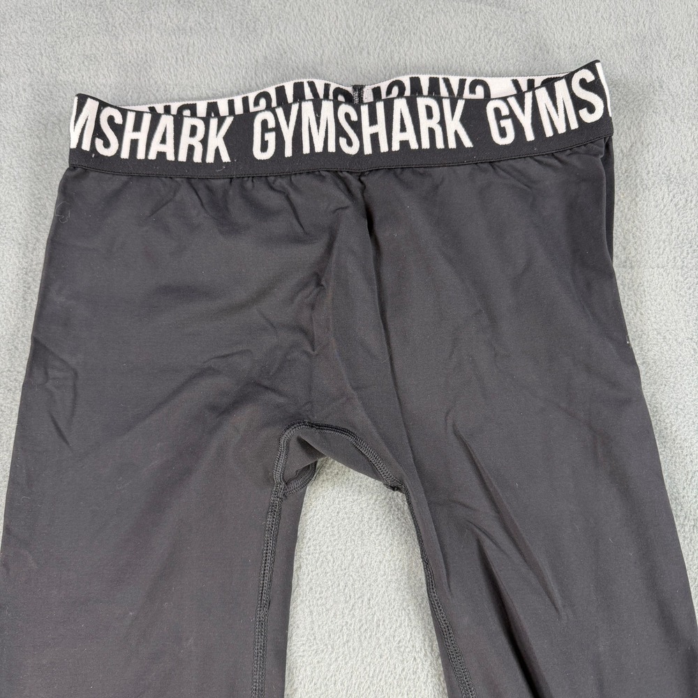 Gymshark Fit Leggings Black Branded Waistband Yoga Pants GLLG4275 Womens Large
